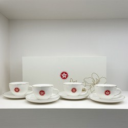 特区区徽4人茶具礼盒套装