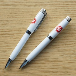 特区区徽白色圆珠笔
